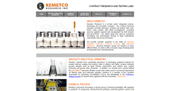 Desktop Screenshot of kemetco.com